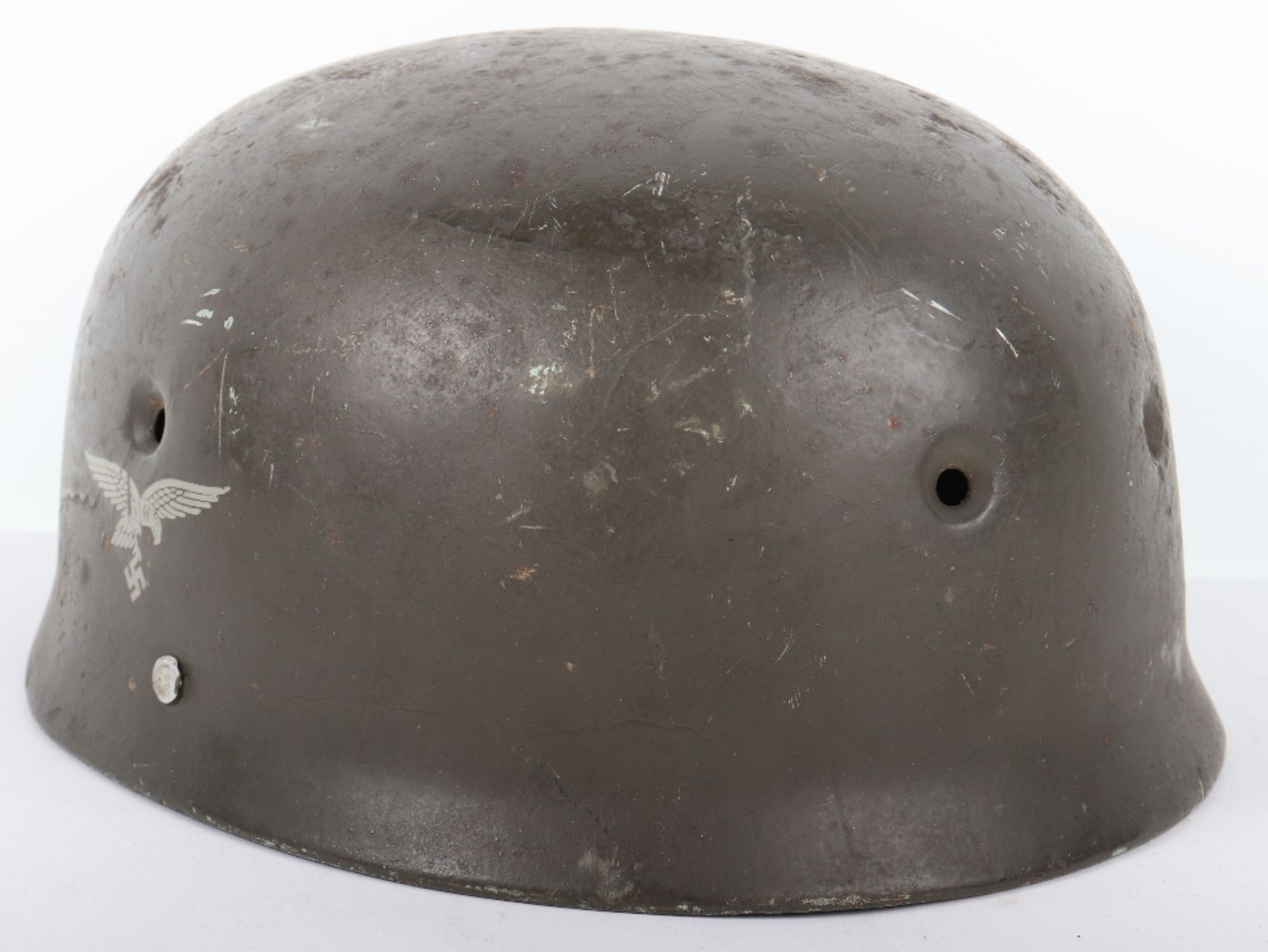 WW2 German Paratrooper Helmet Shell - Bild 4 aus 7