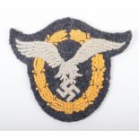 Luftwaffe Pilot Observers Cloth Qualification Badge