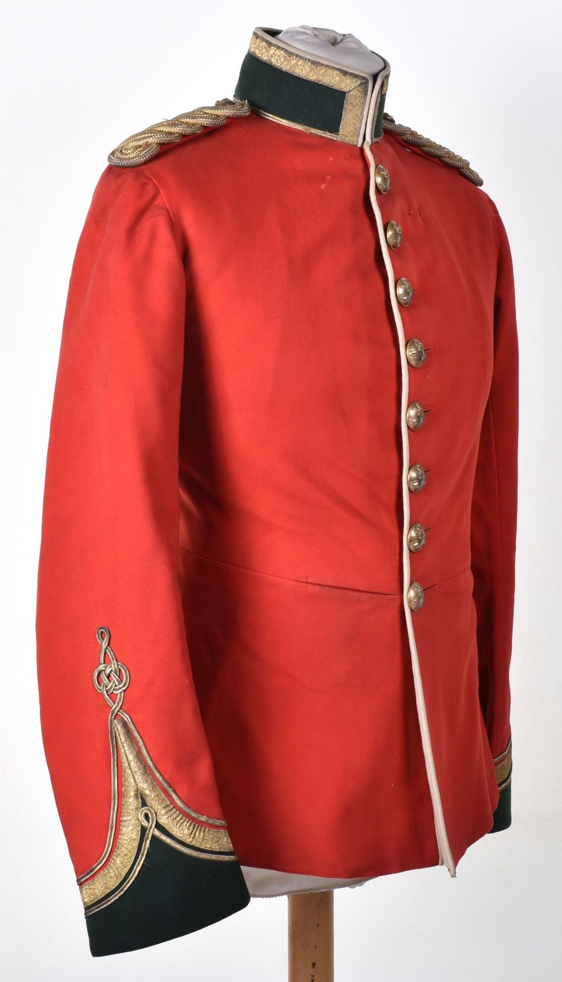 Victorian Durham Light Infantry Officers Full Dress Tunic - Bild 6 aus 10