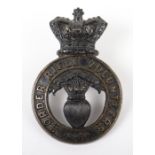 Victorian Border Rifle Volunteers Headdress Badge