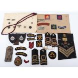 Selection of British Cloth Insignia