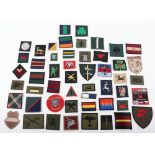 50x Modern British Army Cloth Insignia