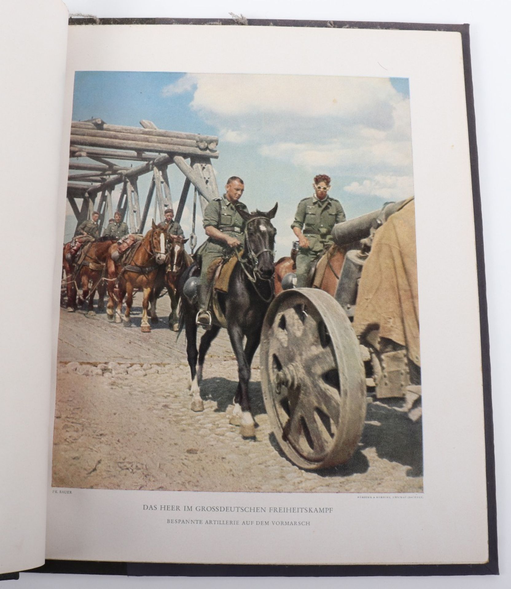 Rare WW2 German Full Colour Photo Book ‘Das Heer im Grossdeutschen Freiheitskamp’ - Bild 4 aus 5
