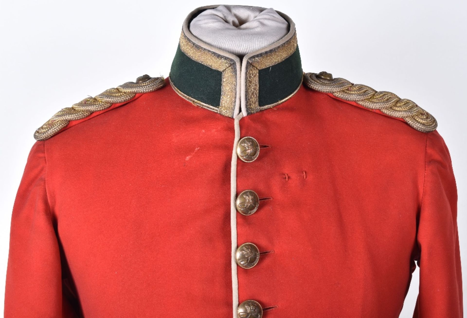 Victorian Durham Light Infantry Officers Full Dress Tunic - Bild 2 aus 10