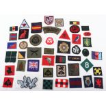 Selection of British Cloth Insignia