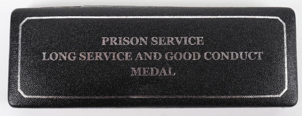 EIIR Prison Service Long Service and Good Conduct Medal - Image 2 of 4