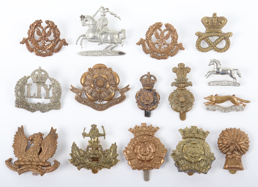 15x British Yeomanry & Imperial Yeomanry Cap Badges