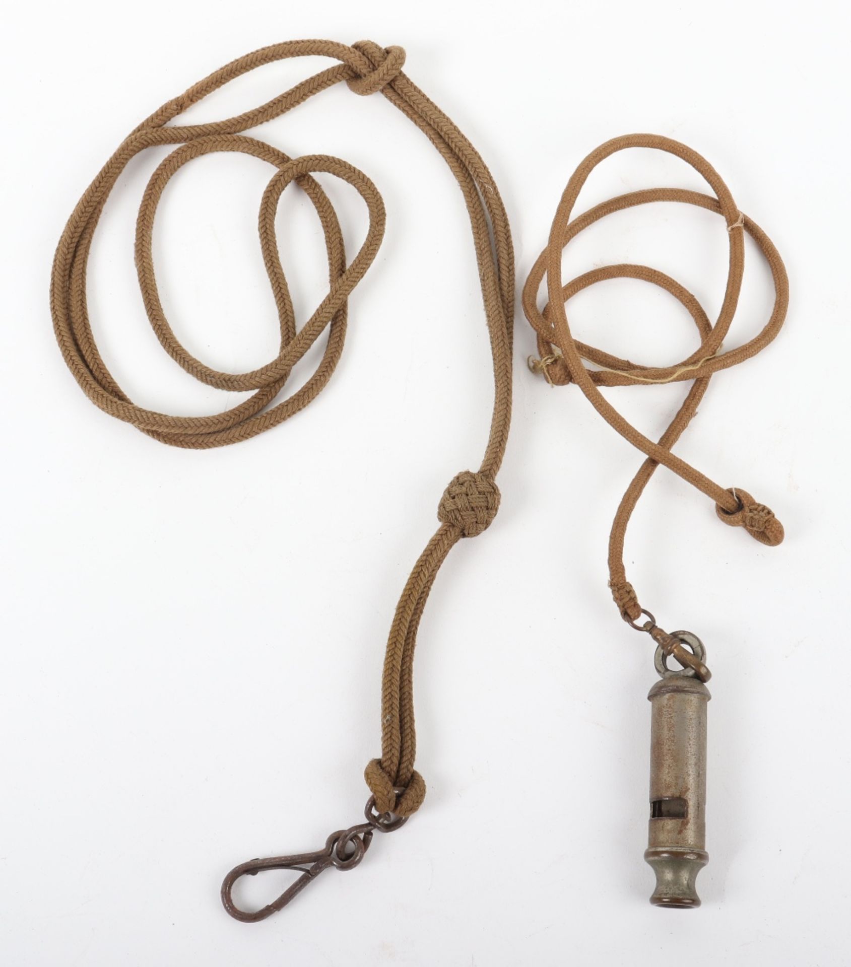 WW1 British Trench Whistle Attributed to Lt. Lionel Horton, 11th Battalion Royal Warwickshire Regime