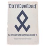 Original WW2 1944 Waffen-SS Publication “Der Feldpostbrief”