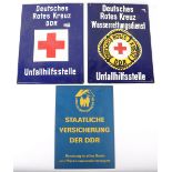 Post 1945 East German (D.D.R) Street Signs