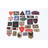 Selection of British Cloth Insignia