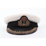 British Royal Navy Commanders Peaked Cap
