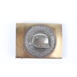 German Veterans Front Heil Belt Buckle