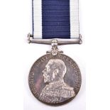 George V Royal Naval Long Service Good Conduct Medal HMS Vivid