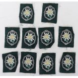 WW2 German Mountain Troops Edelweiss Arm Badges