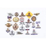 Selection of Royal Artillery Sweetheart Brooches