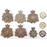 Selection of British Victorian Shako Plates