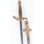 American Independent Order of Odd Fellows Society Sword