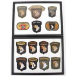 American 101st Airborne Cloth Insignia