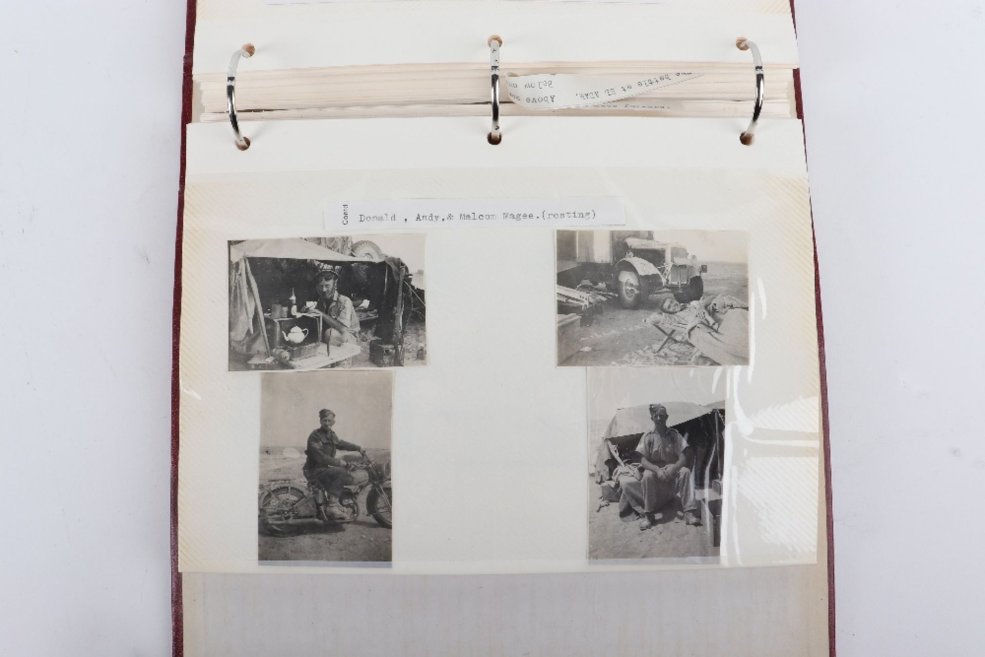 Interesting Collection of Photographs Relating to 30 Corps, No 3 Medium Workshop Company REME - Bild 35 aus 66