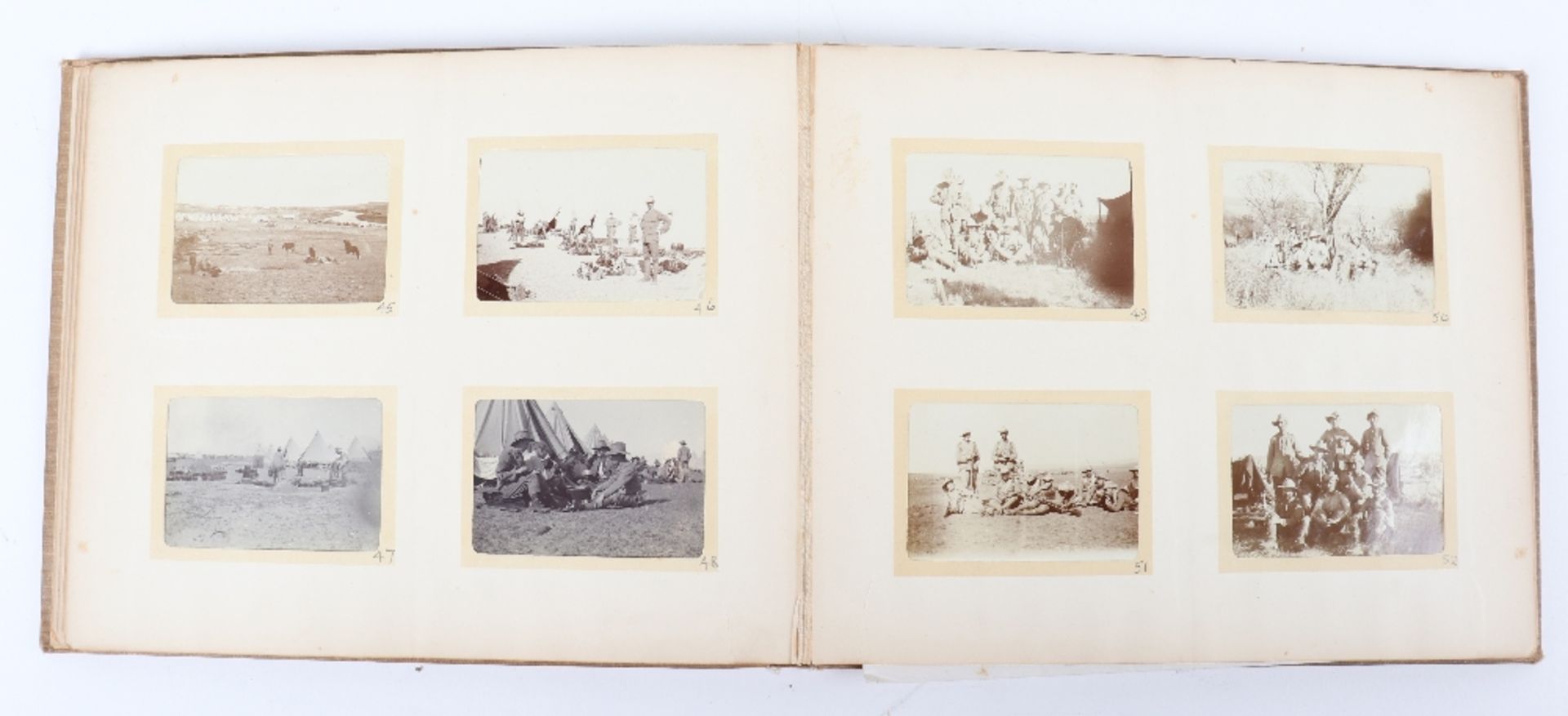 Interesting Boer War Photograph Album compiled by Sergeant F.C.Ager C.I.V (12 th Middlesex R.V.) - Bild 10 aus 20