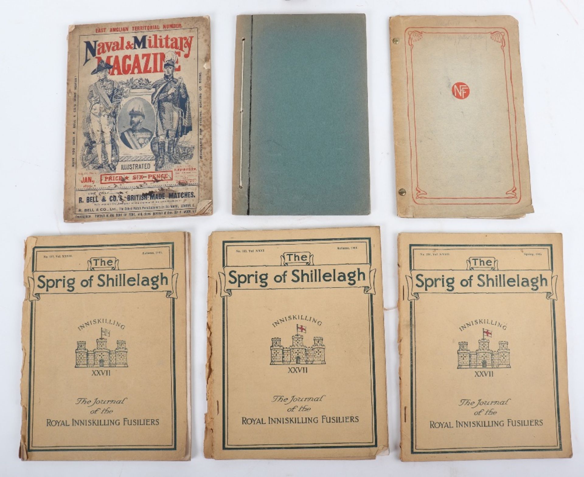 Regimental Journals Sprig of Shillelagh (Inniskilling Fusiliers) Autumn 1944, Spring & Autumn 1945 - Bild 3 aus 10