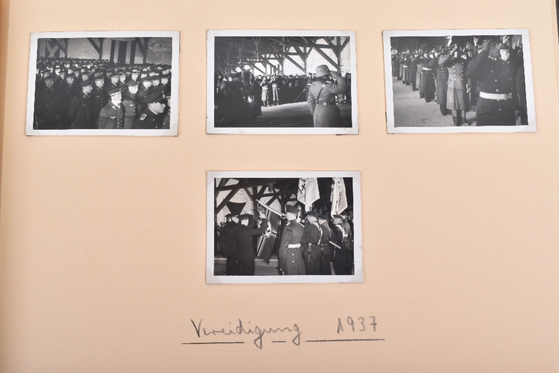 Third Reich Photograph Album Compiled by a Crewman of the German Heavy Cruiser Panzerschiff Admiral - Bild 13 aus 24