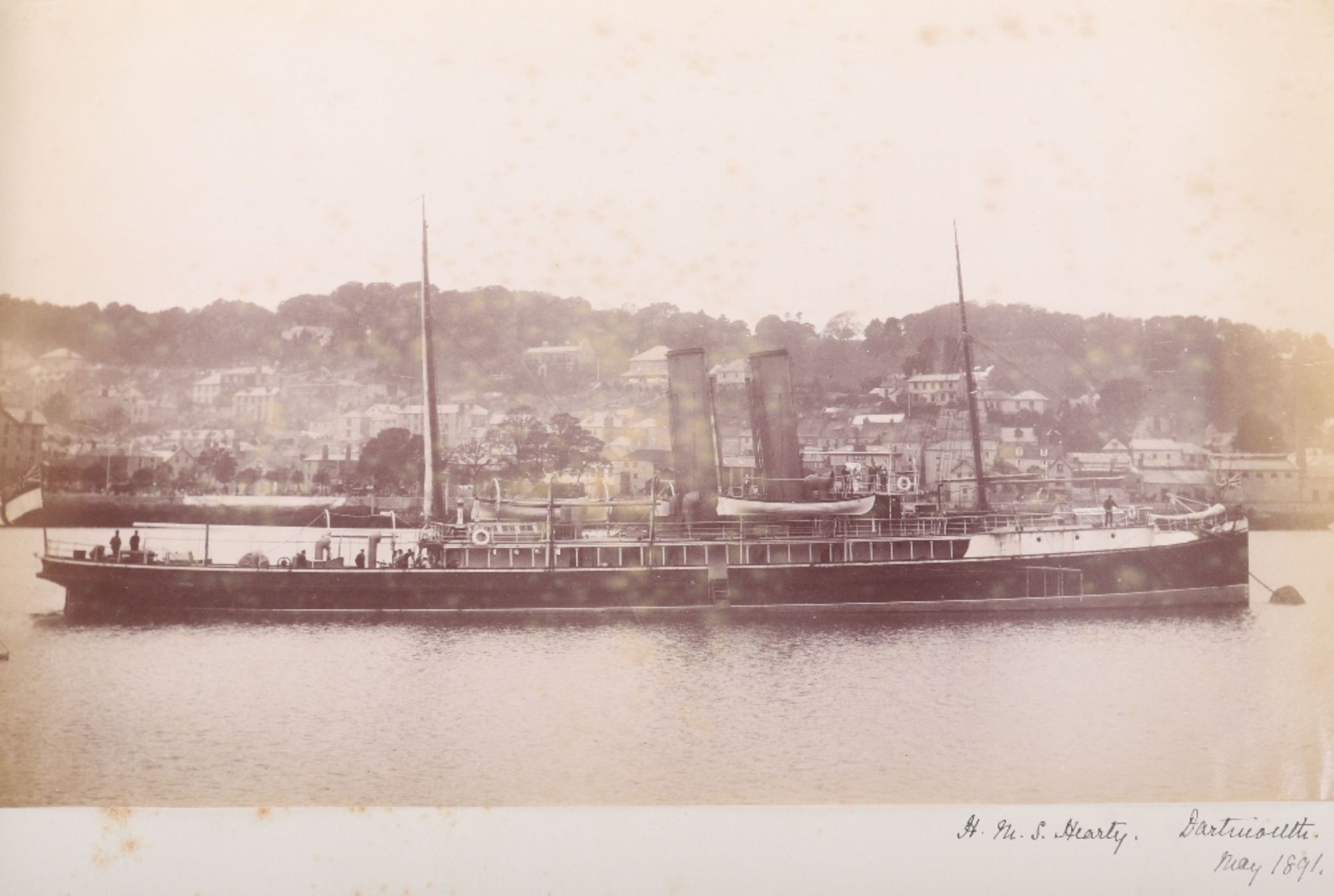 Excellent Photograph Album Providing Details of the Naval Career of Admiral Gerald Walter Russell R. - Bild 26 aus 47