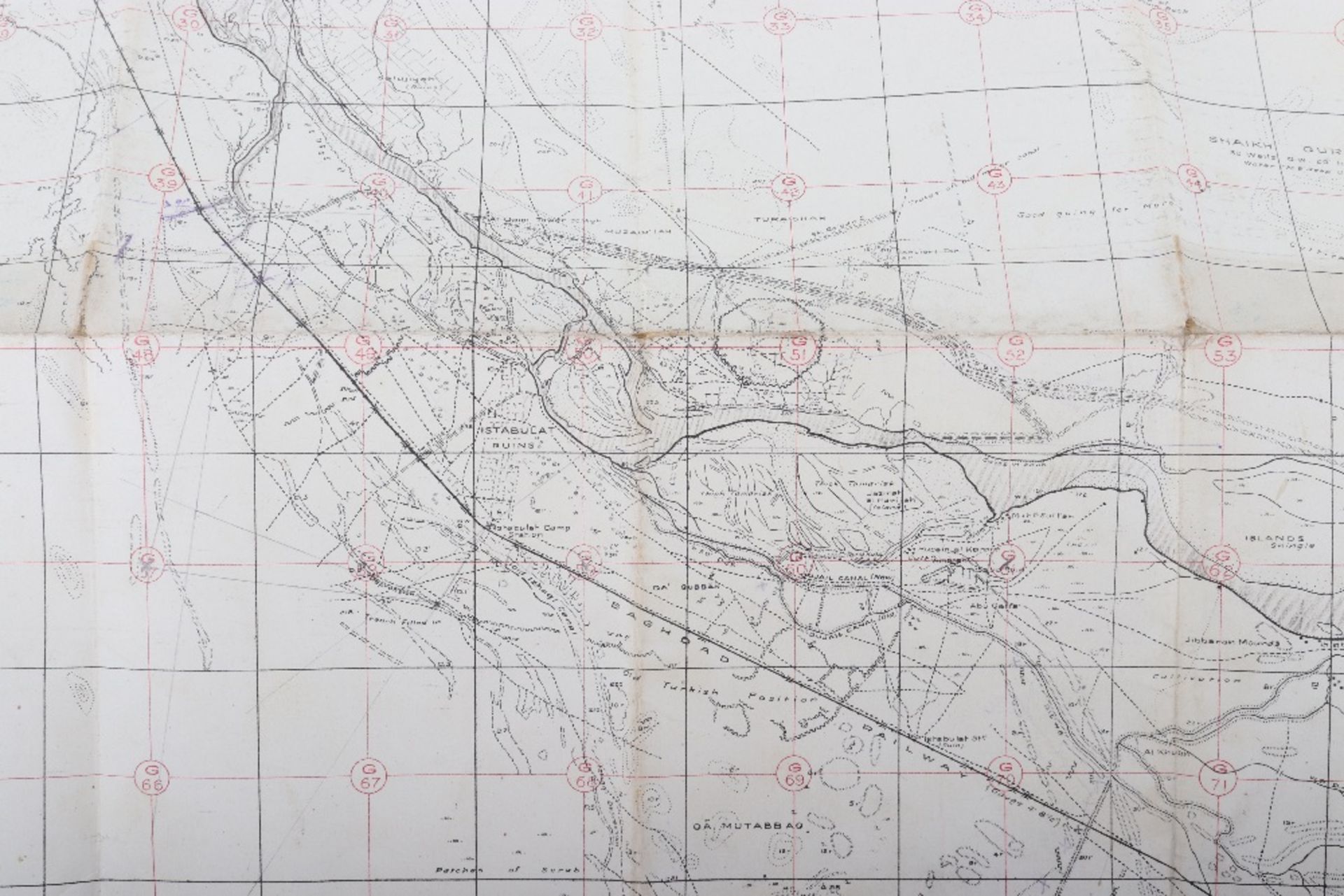 WWI Maps of Mesopotamia - Bild 6 aus 22