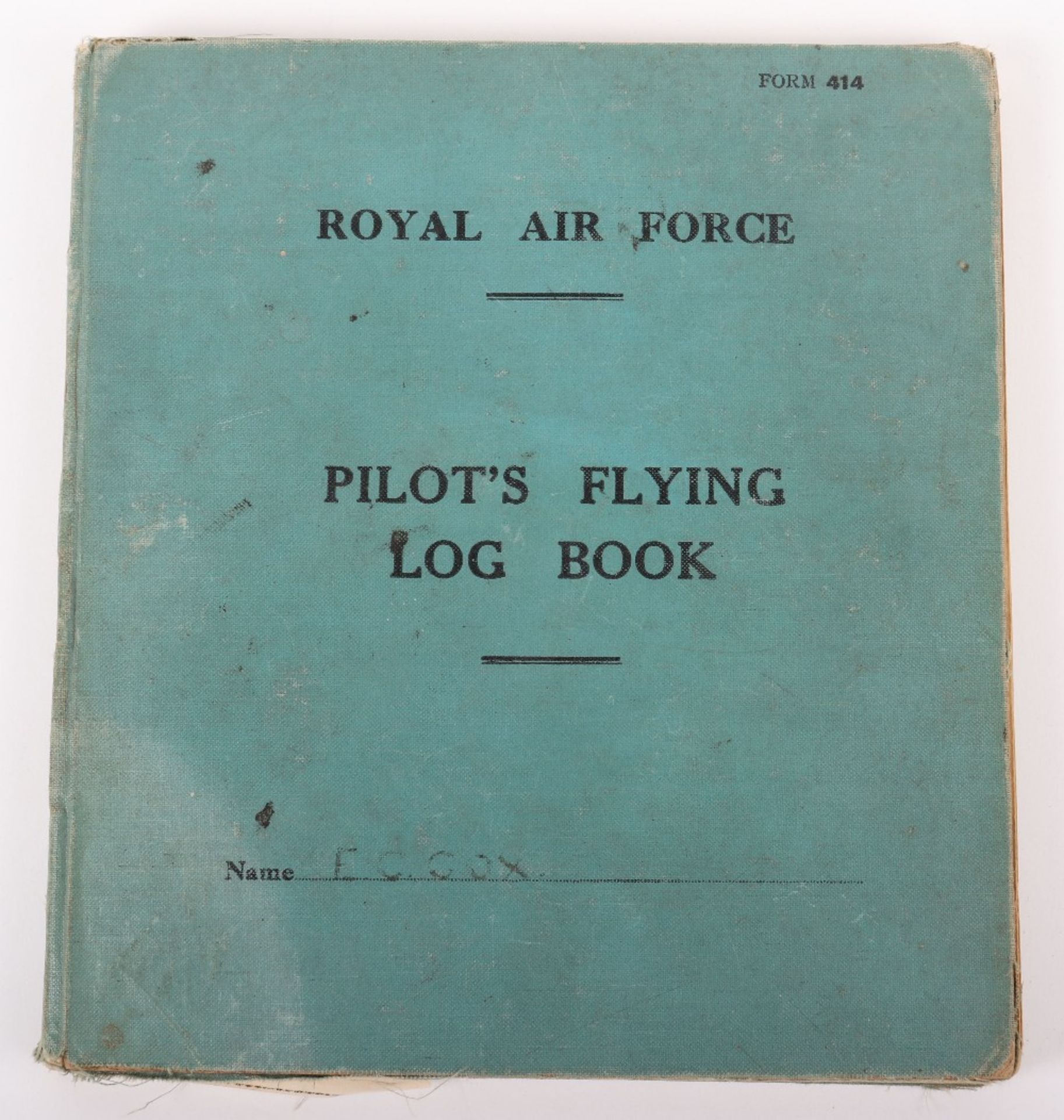 Royal Air Force Log Book Grouping of Flight Lieutenant E C Cox Number 15 and 29 Squadrons RAF, Serve - Image 39 of 87