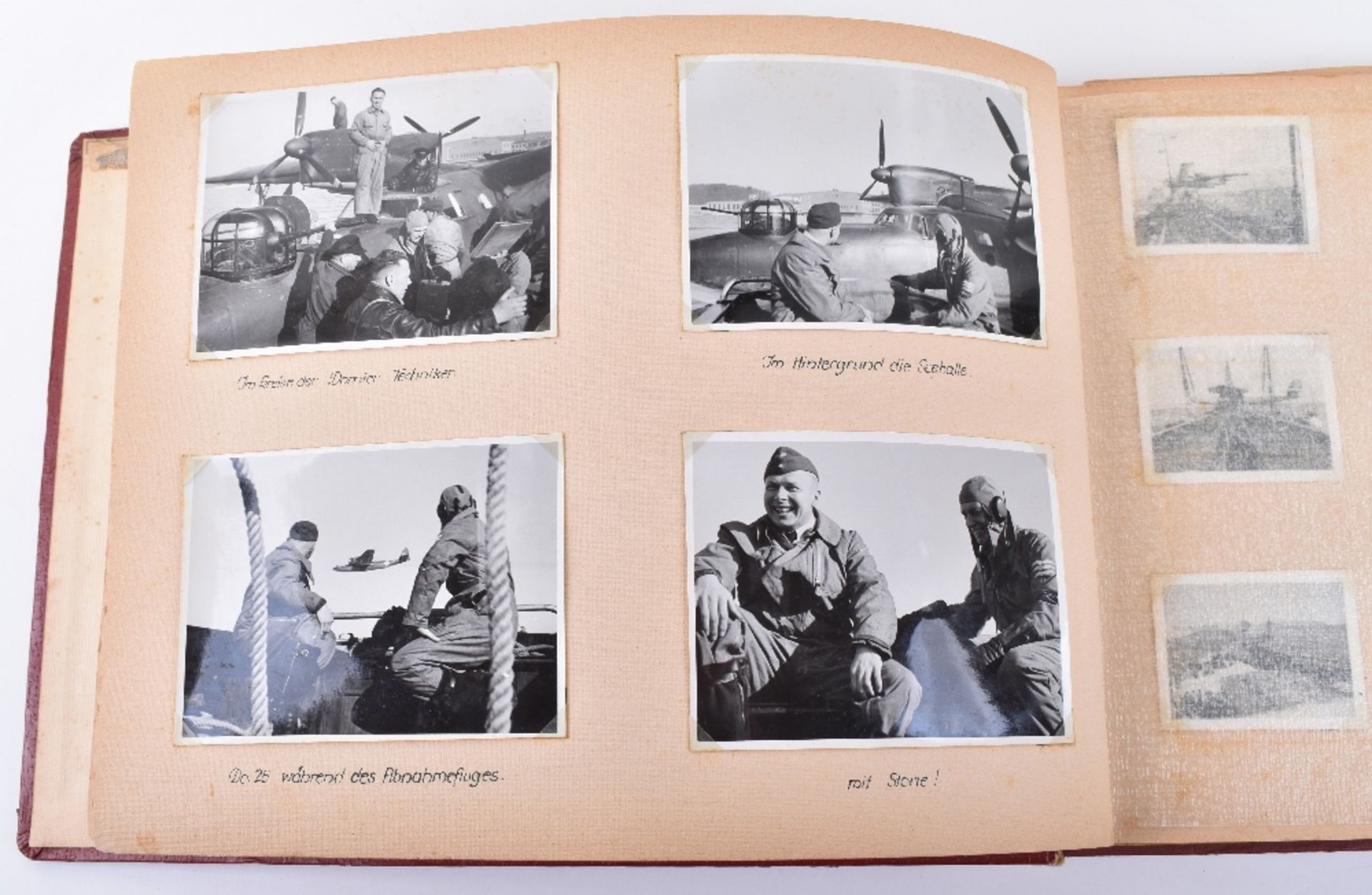 Outstanding and Historically Interesting Luftwaffe Photograph Album, Log Book and Soldbuch of Observ - Bild 44 aus 96