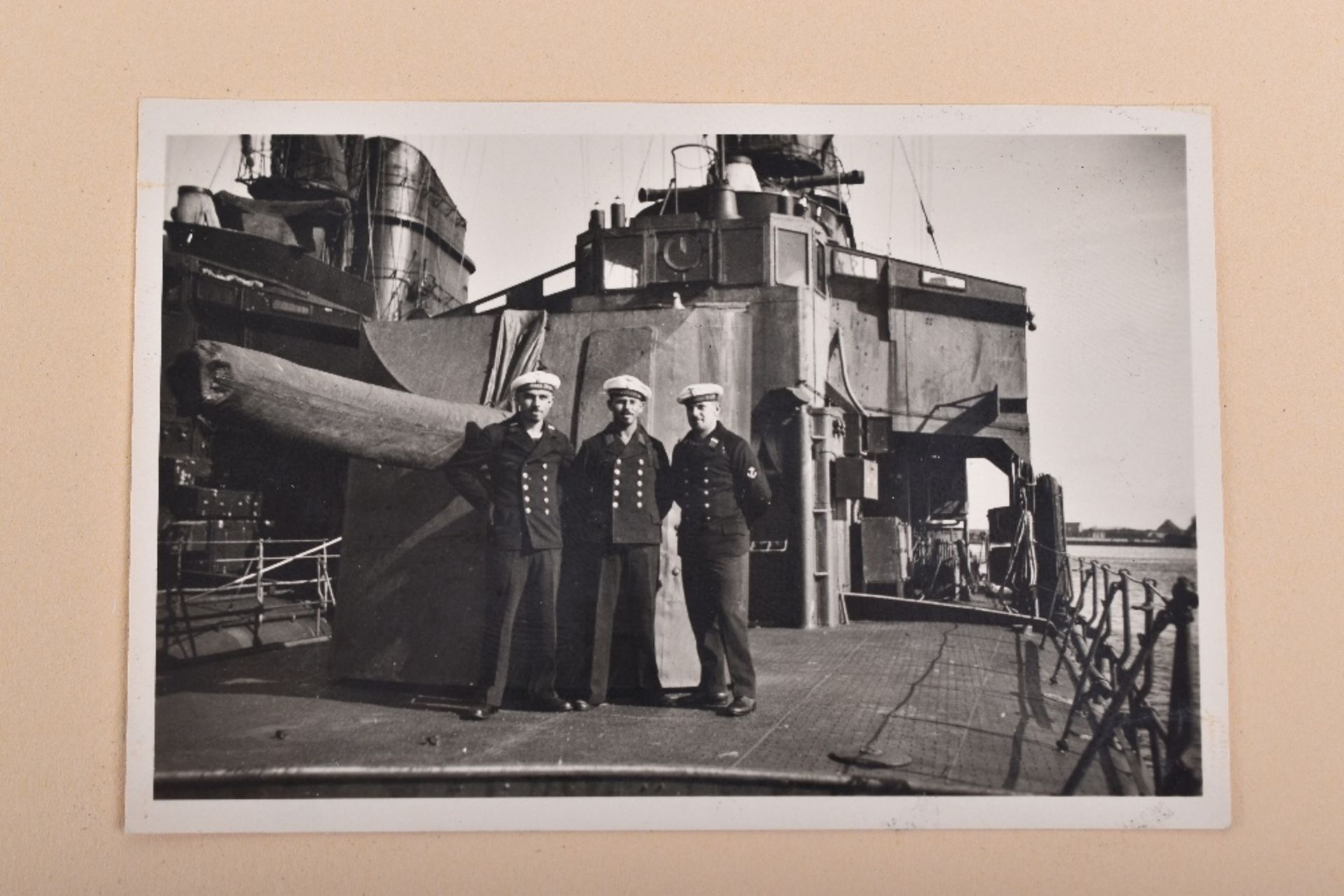 Third Reich Photograph Album Compiled by a Crewman of the German Heavy Cruiser Panzerschiff Admiral - Bild 16 aus 24