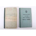 Operational Report on Raising French Destroyer Maille Breze, Sunk in Greenock 1940