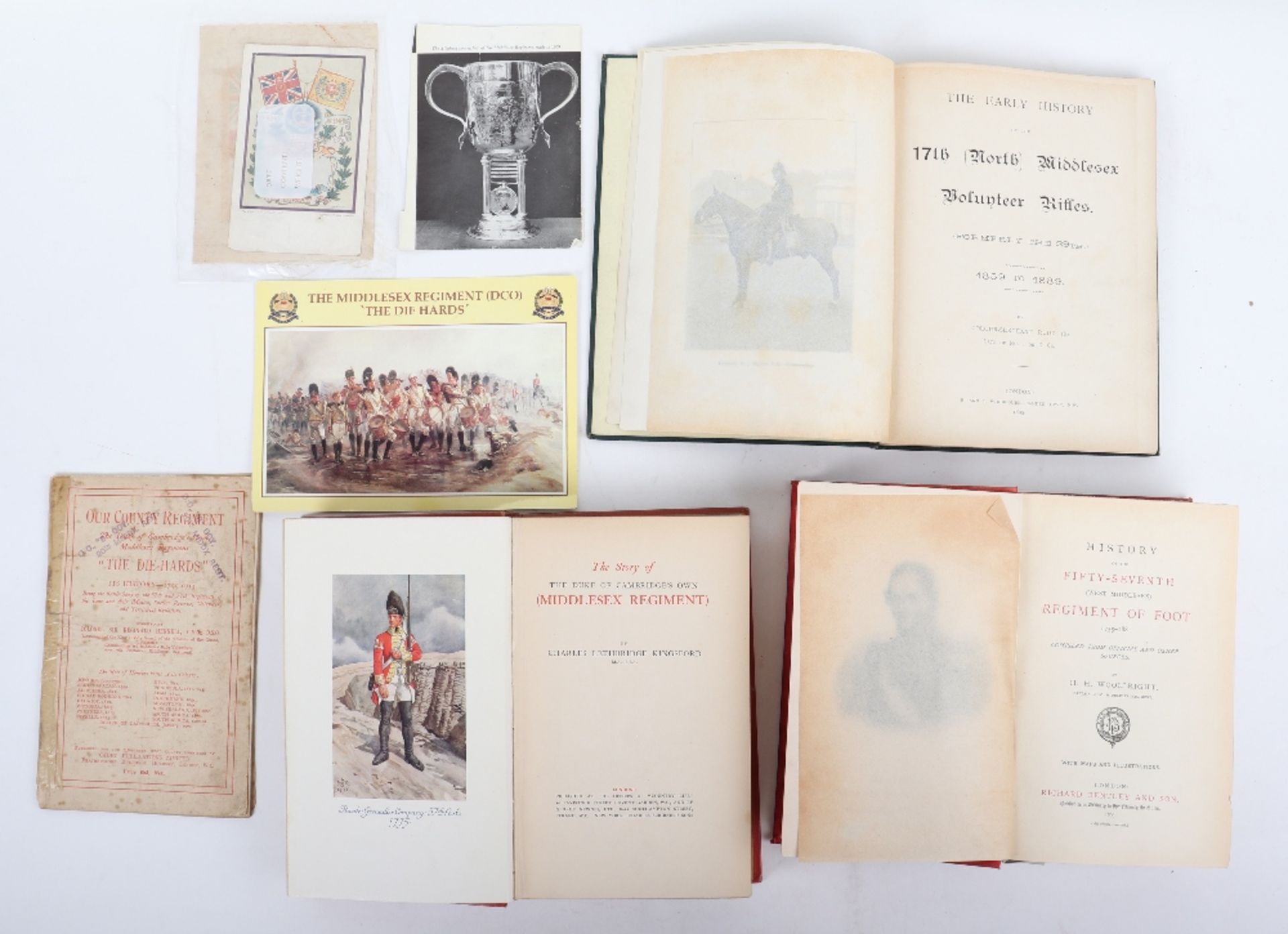 Excellent Collection of Original Middlesex Regimental Histories etc - Image 7 of 7