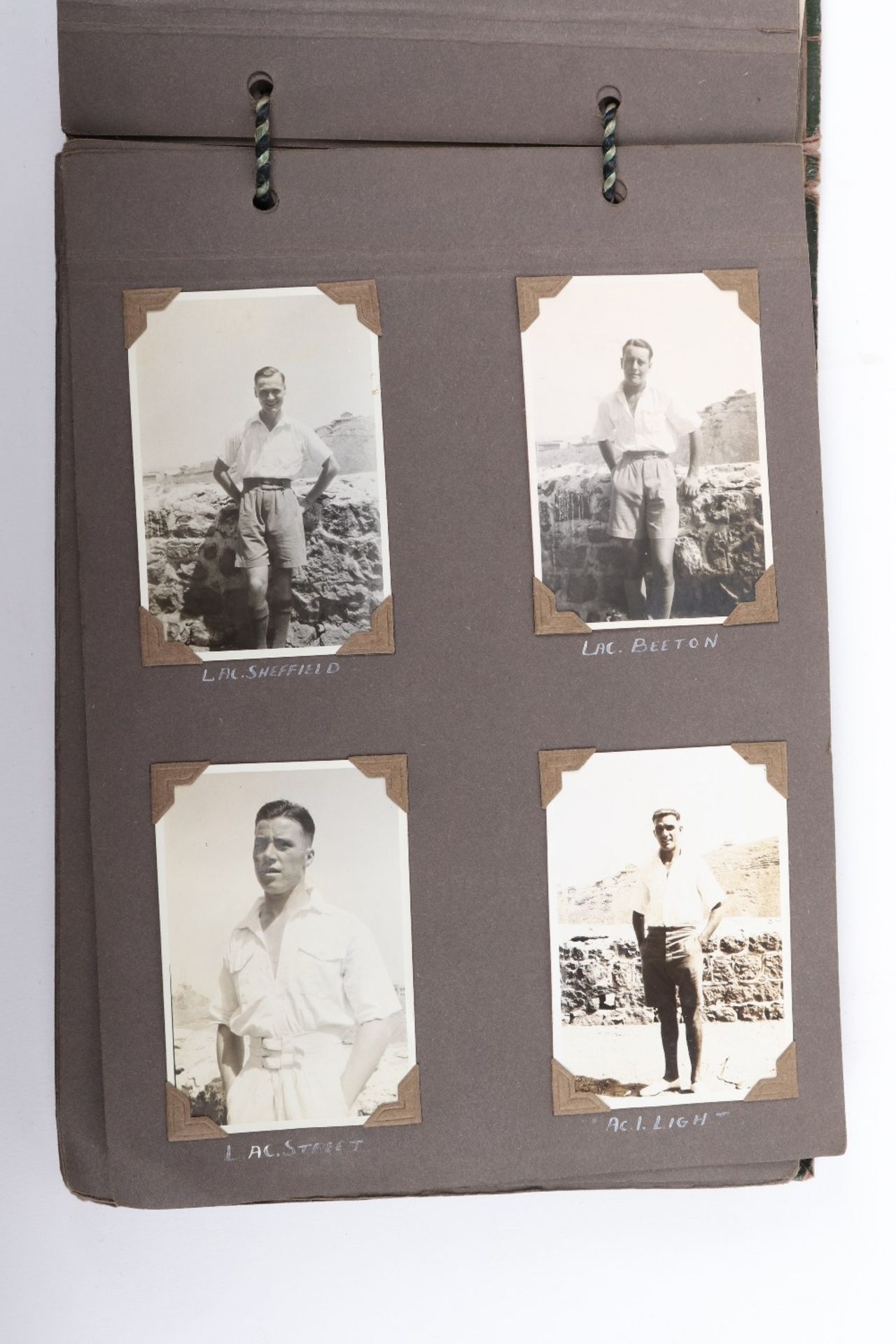 Photograph Album No 8 Bomber Squadron RAF, Aden, 1931 & Egypt etc - Bild 10 aus 51