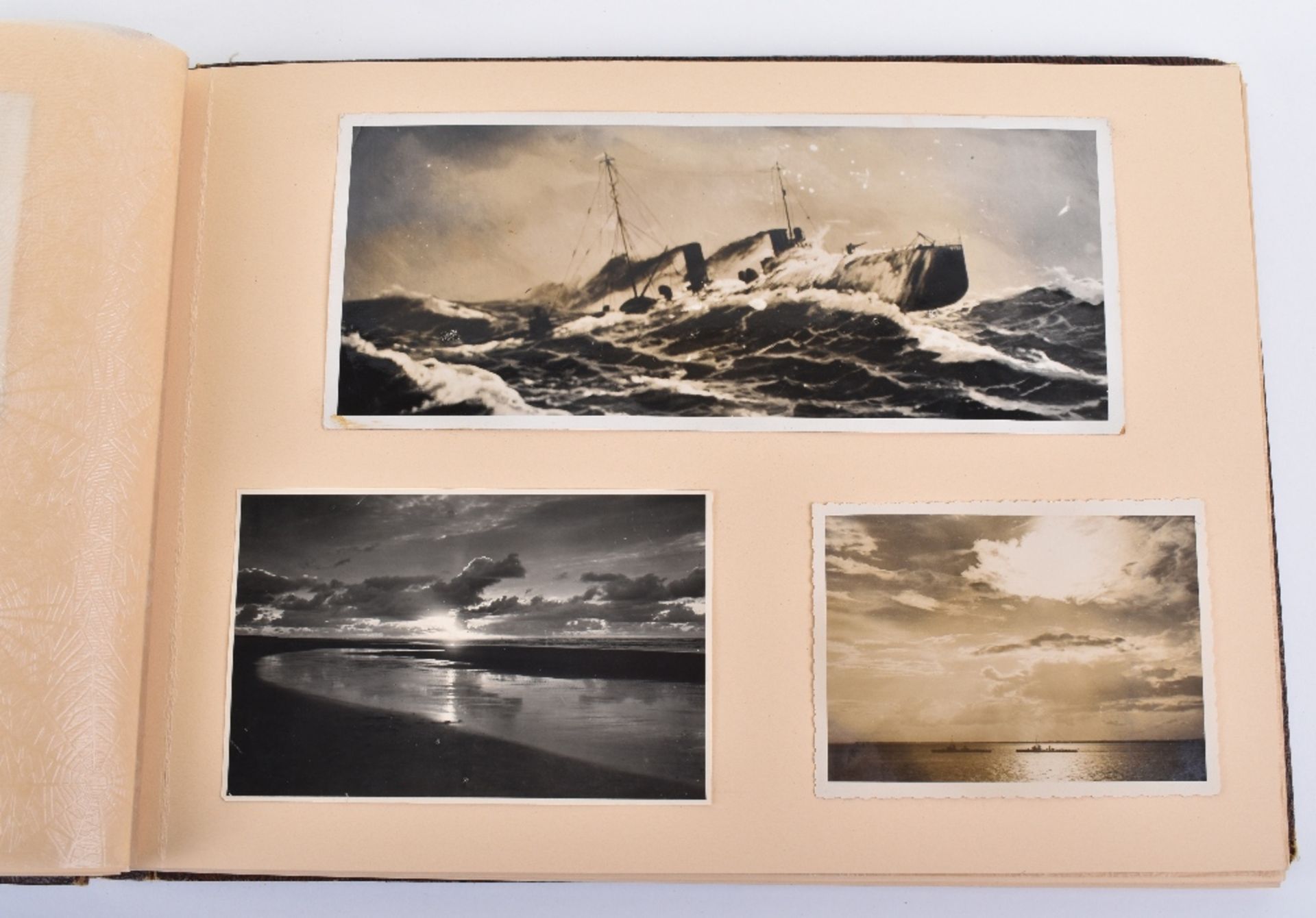 Third Reich Photograph Album Compiled by a Crewman of the German Heavy Cruiser Panzerschiff Admiral - Bild 4 aus 24