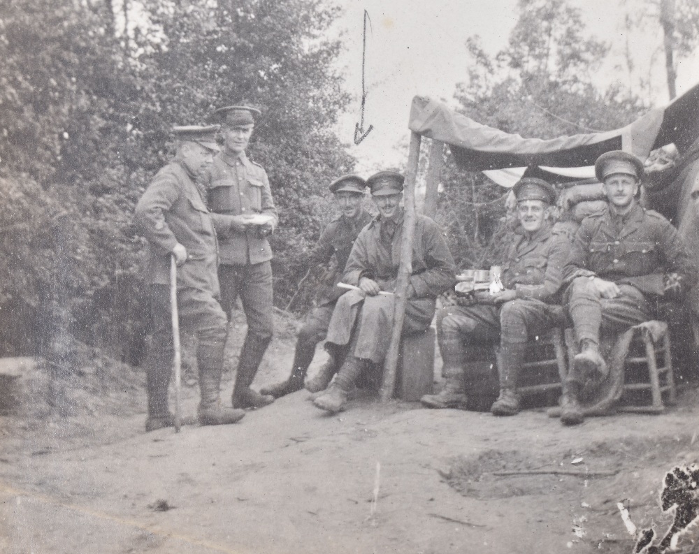 Important Royal Flying Corps Photograph Album for Second Lieutenant Richard Gerrard Ross Allen, late - Image 8 of 14