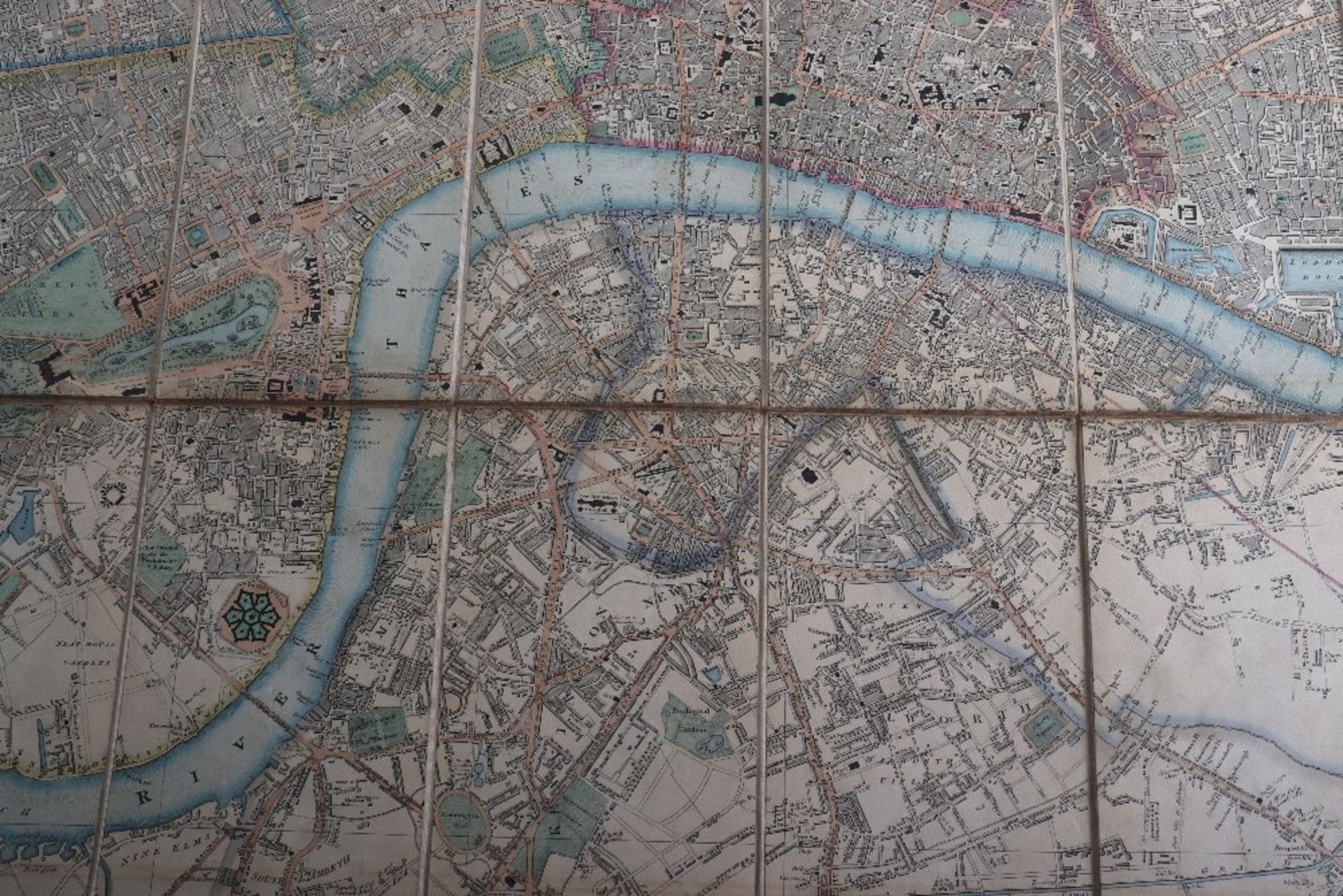 Original Map Plan of London and Westminster and the Borough of Southwark by Wyld 1838 - Bild 16 aus 21