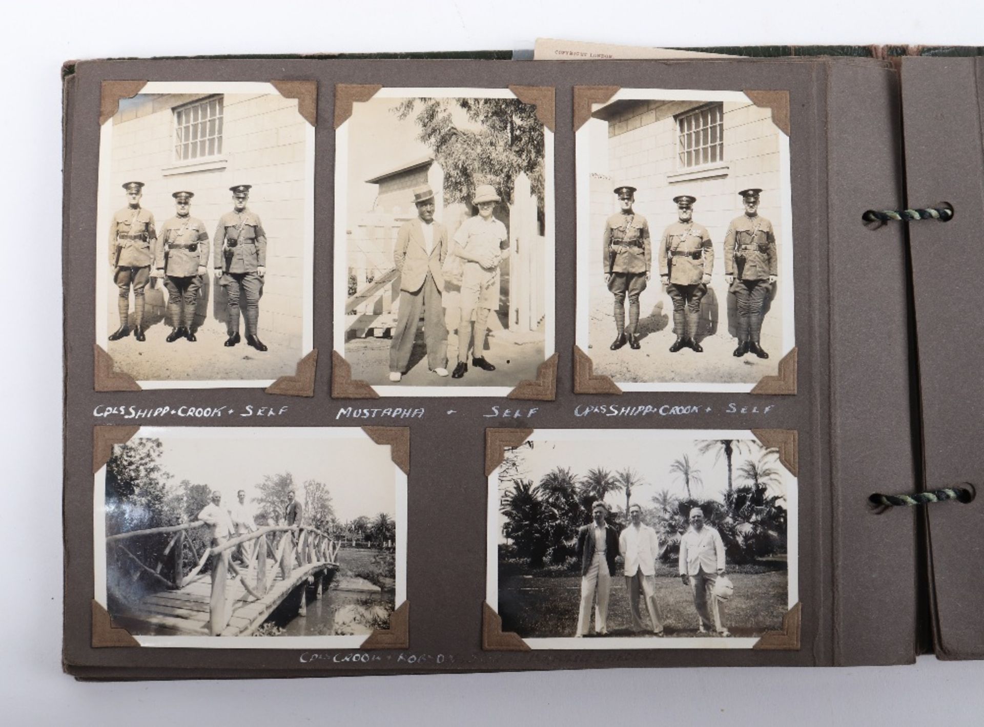 Photograph Album No 8 Bomber Squadron RAF, Aden, 1931 & Egypt etc - Bild 17 aus 51