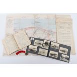 Highly Important and Extremely Comprehensive D-Day Archive of Ephemera and Photographs to Lieutenant