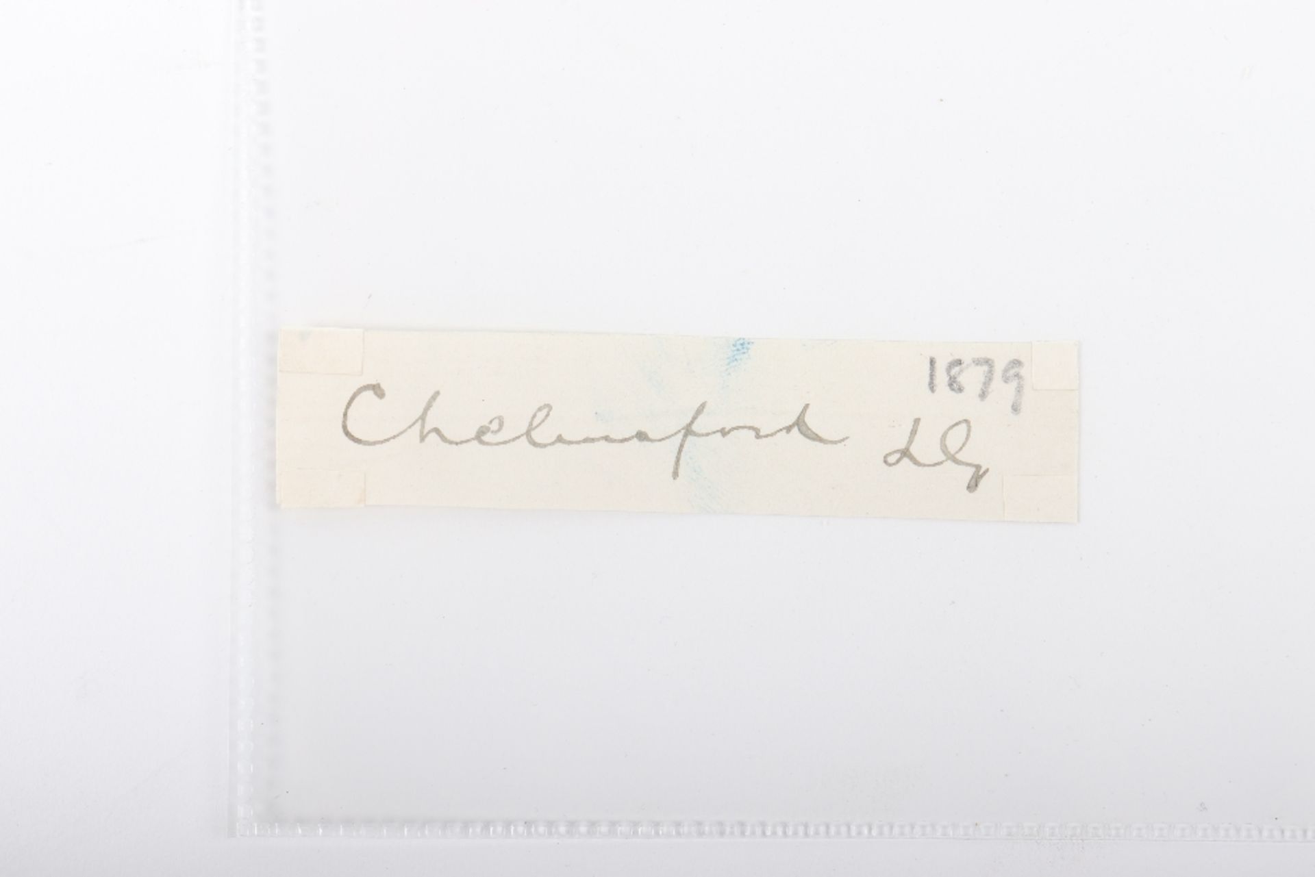 Zulu Wars – Lord Chelmsford Signature - Image 2 of 2