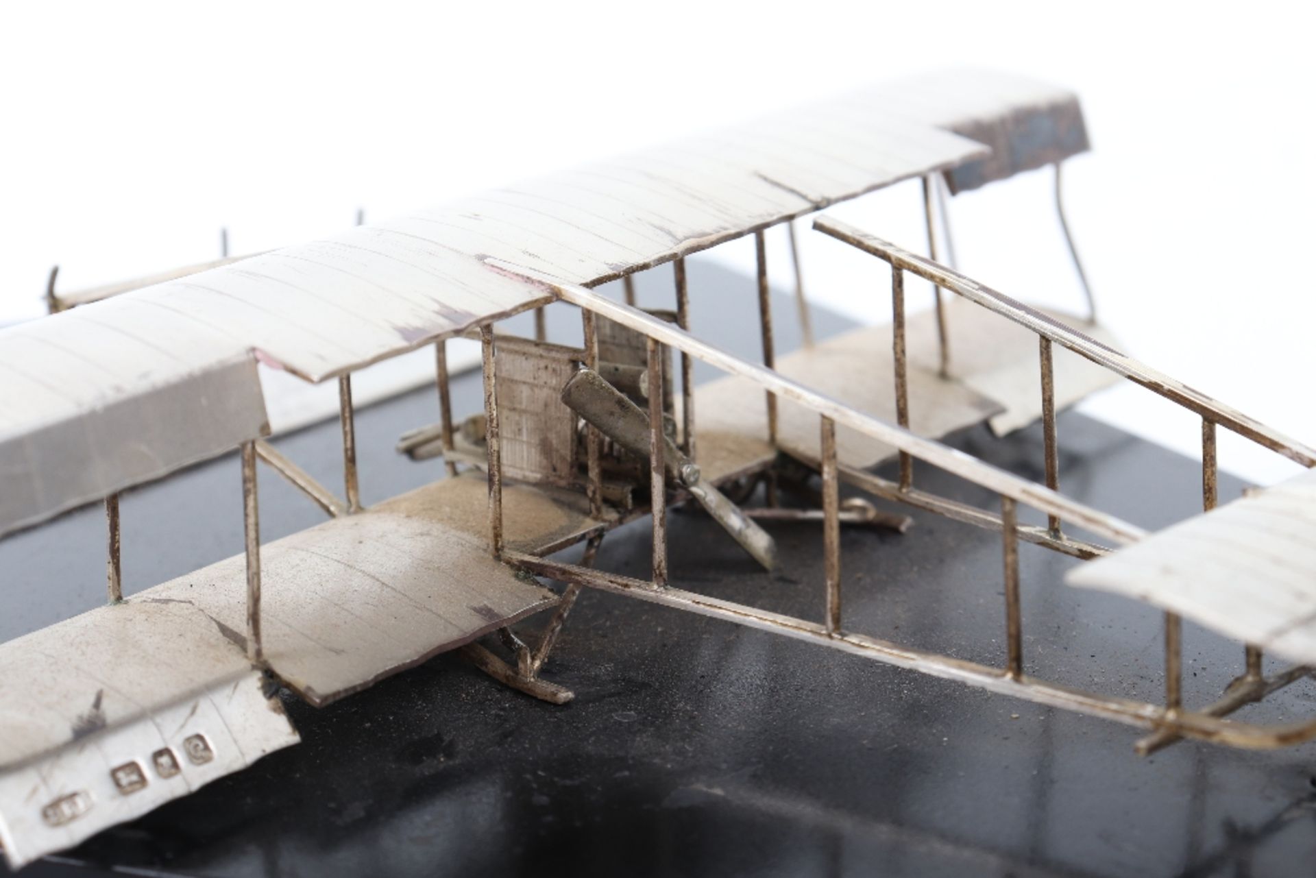 Historic Commemorative High Quality Silver Aircraft Model Presented to "SIR THOMAS SOPWITH CBE.HON. - Bild 8 aus 8