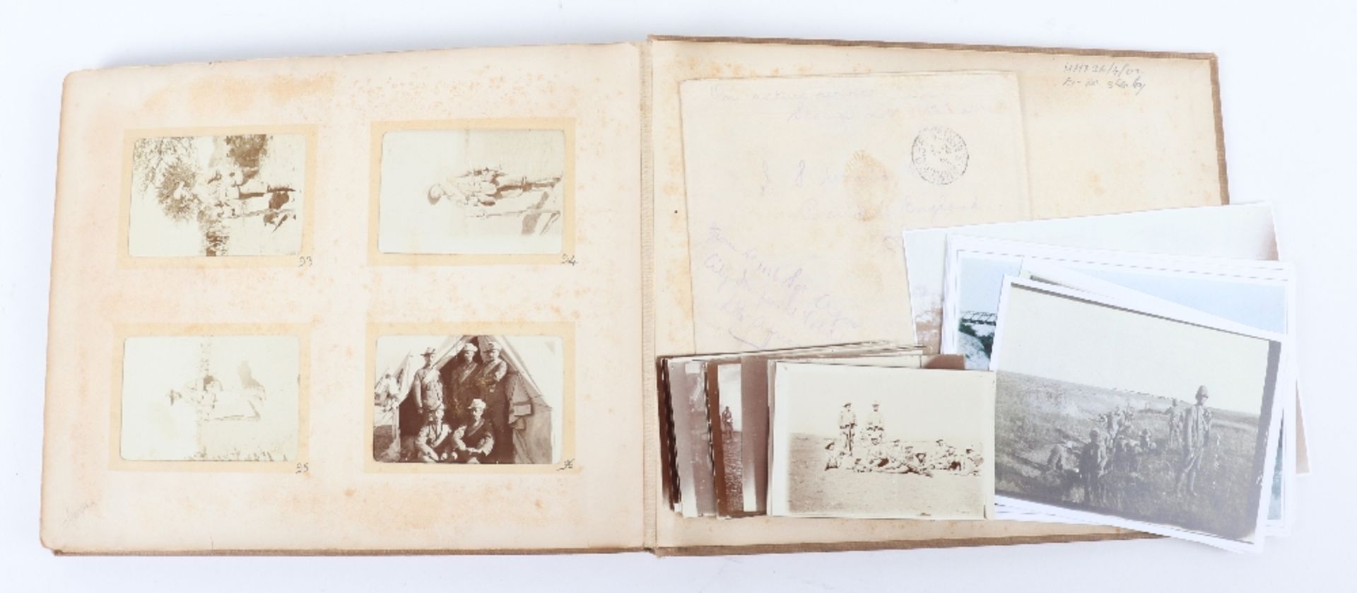 Interesting Boer War Photograph Album compiled by Sergeant F.C.Ager C.I.V (12 th Middlesex R.V.) - Bild 17 aus 20