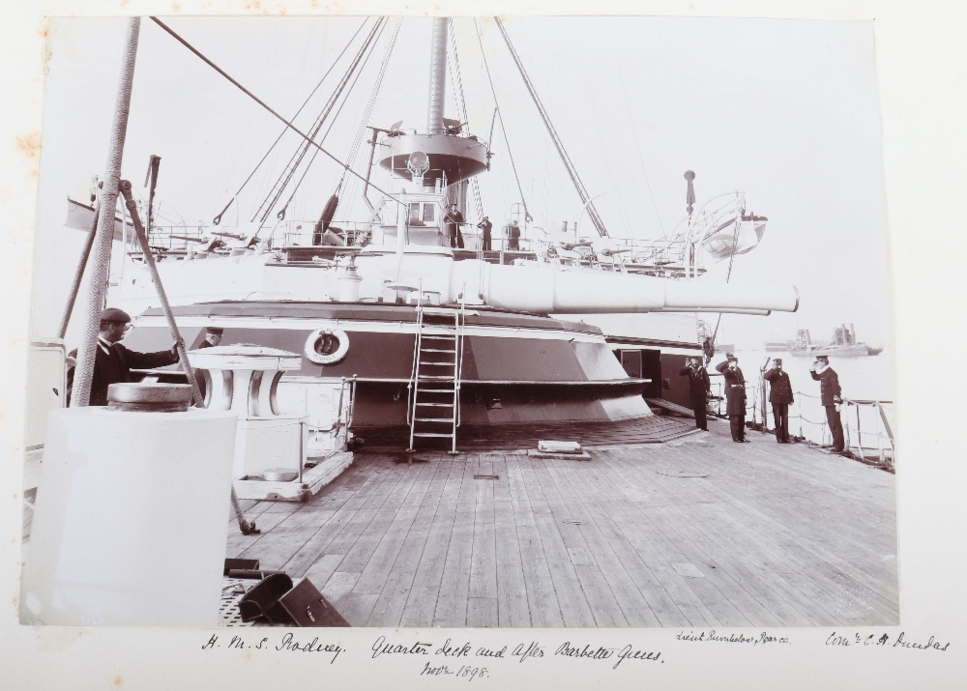 Excellent Photograph Album Providing Details of the Naval Career of Admiral Gerald Walter Russell R. - Bild 29 aus 47