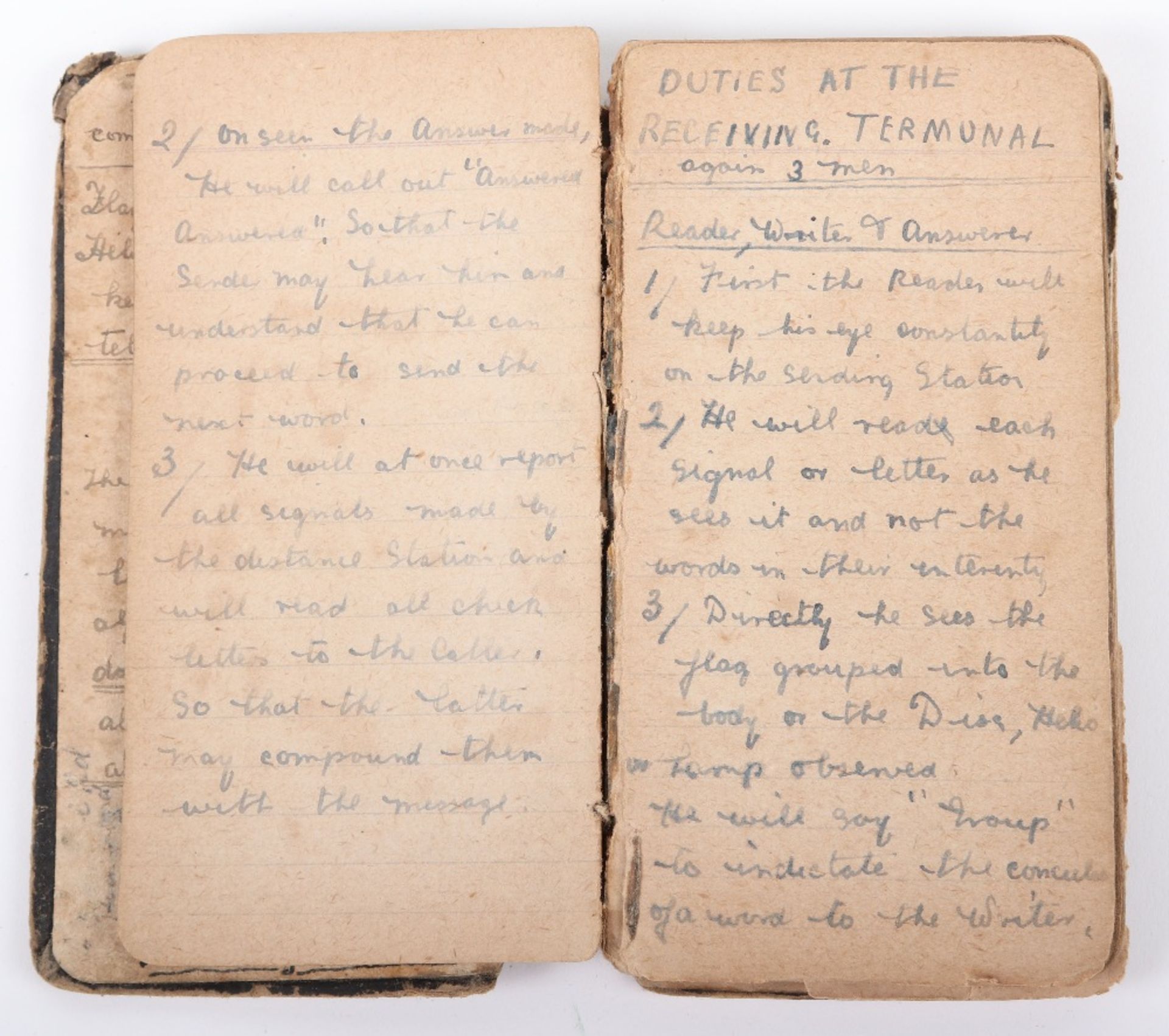 Great War Diaries and Note Book of Acting Sergeant Major W.H.Evans South Wales Borderers - Bild 7 aus 9