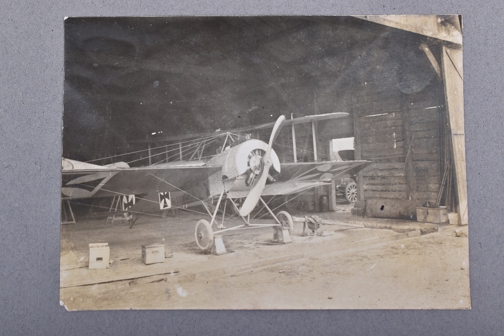 WW1 German Aviators Flieger-Abteilung 39 Personal Photograph Album - Image 5 of 17