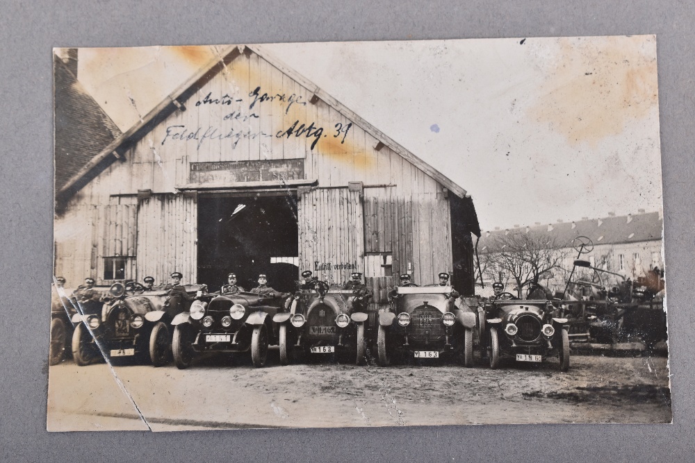 WW1 German Aviators Flieger-Abteilung 39 Personal Photograph Album - Image 16 of 17