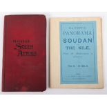 Maps, Panorama of the Sudan and the Nile From the Mediterranean to Khartoum (in colour c.1900) by Ba