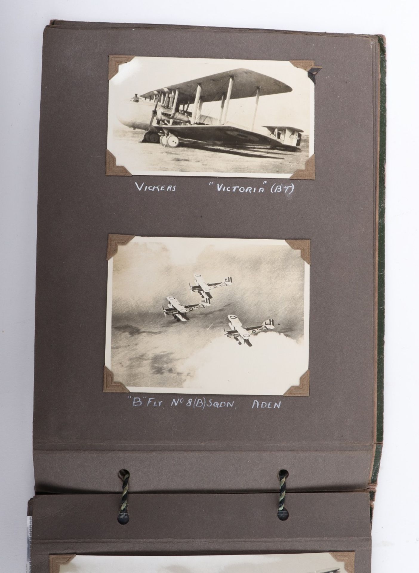 Photograph Album No 8 Bomber Squadron RAF, Aden, 1931 & Egypt etc - Bild 51 aus 51