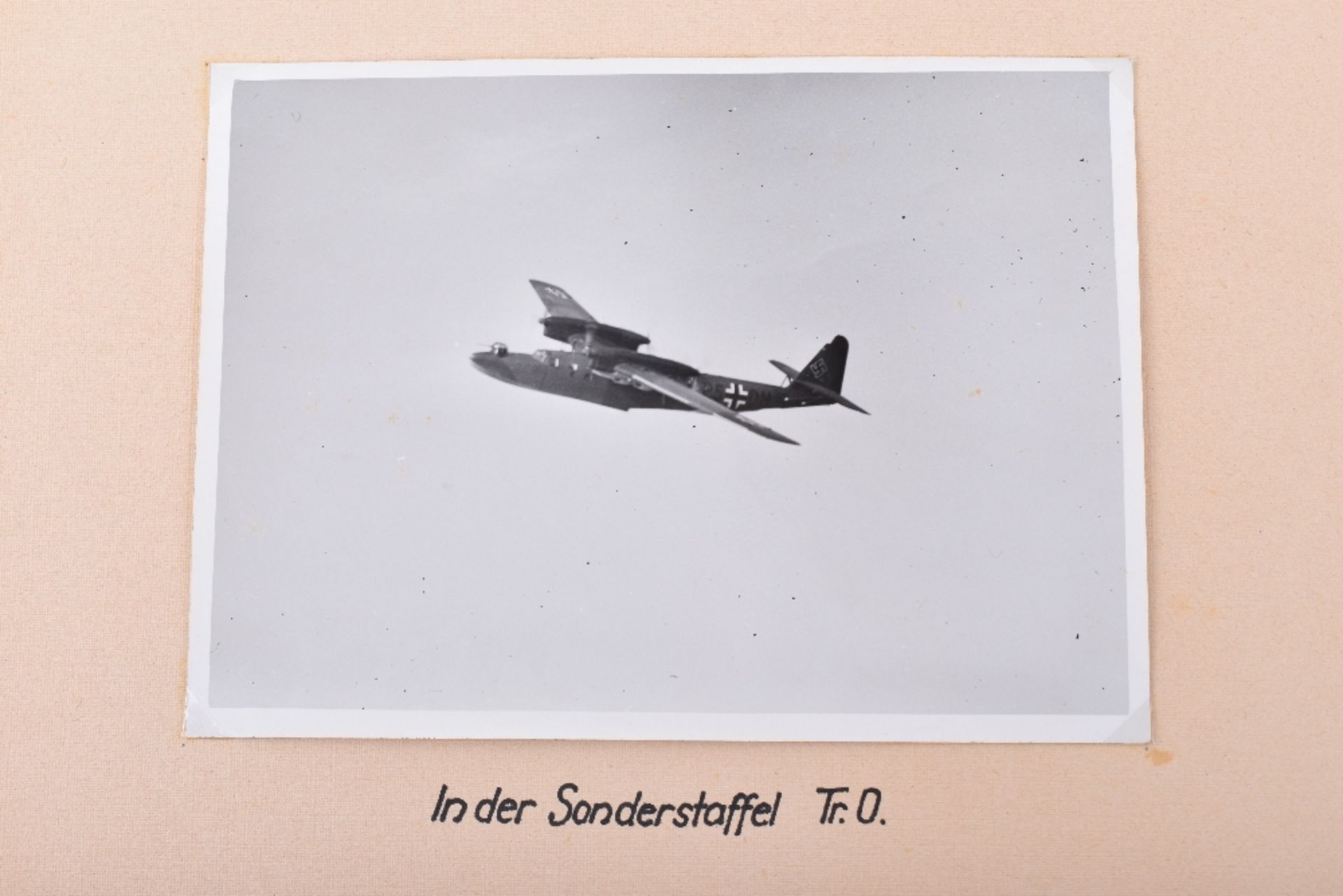 Outstanding and Historically Interesting Luftwaffe Photograph Album, Log Book and Soldbuch of Observ - Image 39 of 96